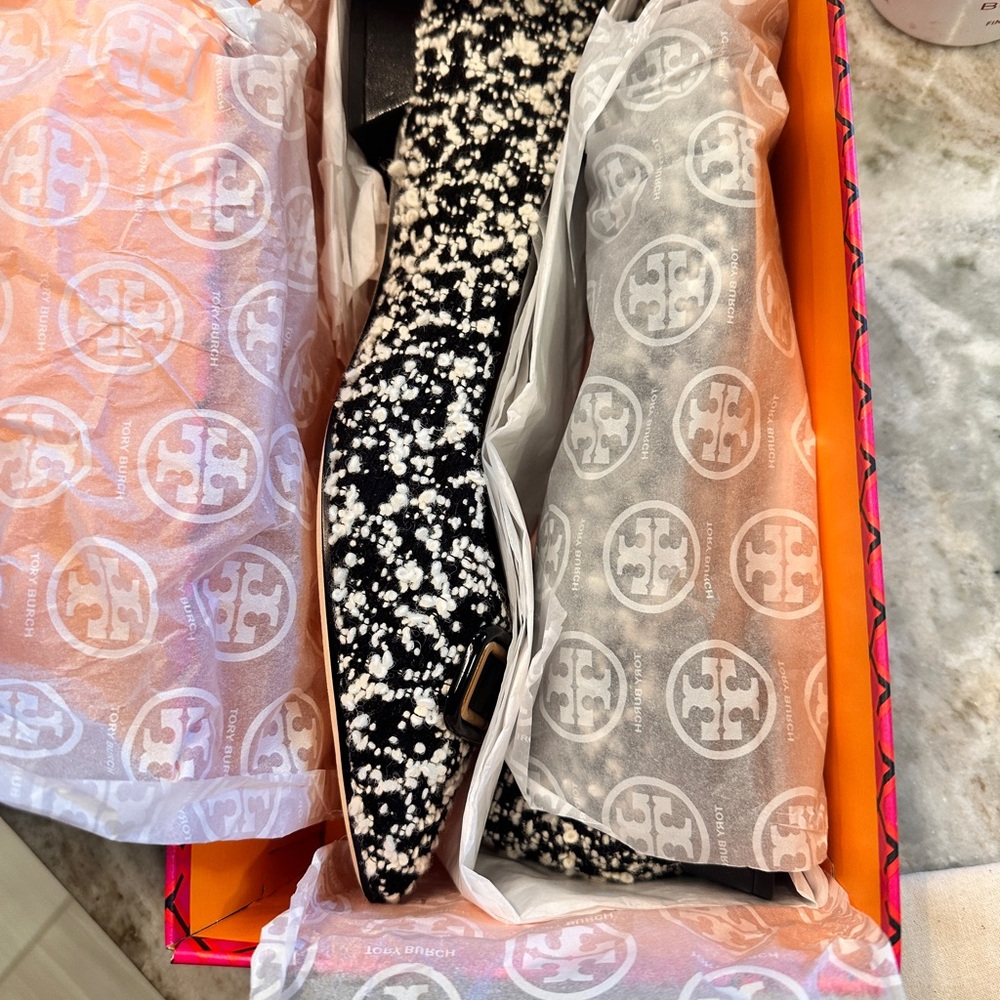 Tory Burch Tweed flats